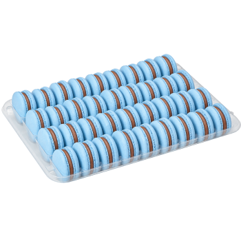 Makaroniki francuskie (blady błękit) KINDER BUENO  36 szt.
